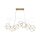 28W-LED DECORATIVE HANGING LIGHT-GOLD BODY-3000K