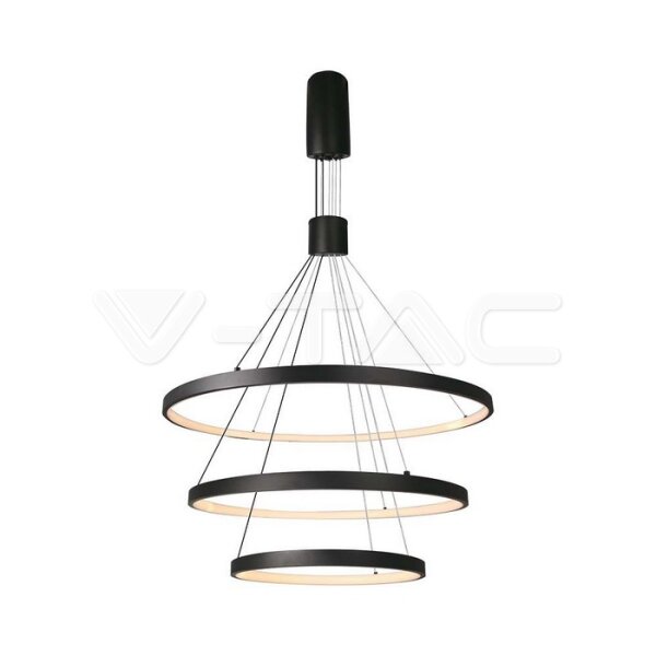 45W-DECORATIVE HANGING LIGHT-40*60*150CM-BLACK BODY-3000K