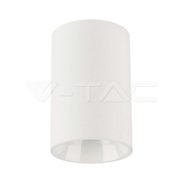 GU10 SURFACE FITTING RD WHITE BODY