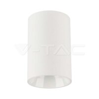 GU10 SURFACE FITTING RD WHITE BODY