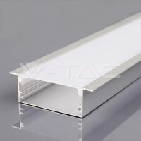 MOUNTING KIT WITH DIFFUSER FOR LED STRIP 2000*50*20mm...