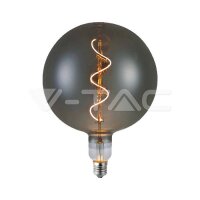 4W G200S SPIRAL FILAMENT BULB COLORCODE: 2700K SMOKY GLASS