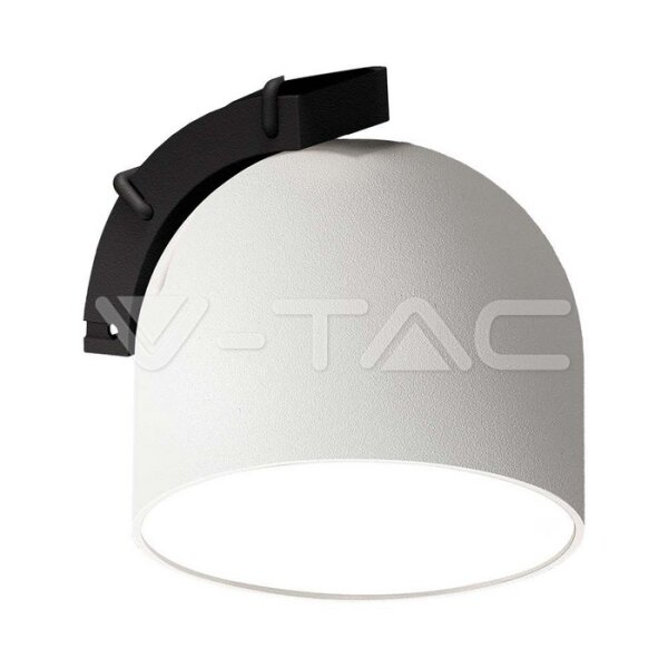 12W MAGNETIC FABRIC TRACKLIGHT 120`D 3000K SANDY WHITE BODY 3YRS WARRANTY