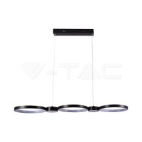 38W LED HANGING LAMP (95*100CM)  3000K PURE BLACK BODY