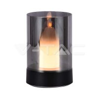 2W LED CANDLE TABLE LAMP COCLORCODE: 3000K BLACK...