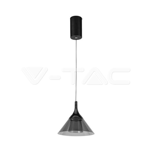 9W LED HANGING LAMP (19.5*17.5*100CM)  4000K BLACK BODY