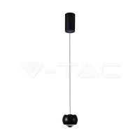 9W LED HANGING LAMP (10*10*100CM)  4000K BLACK BODY