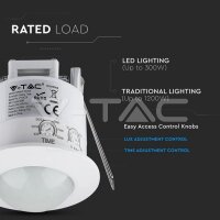 PIR CEILING SENSOR WHITE