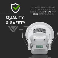 PIR CEILING SENSOR WHITE