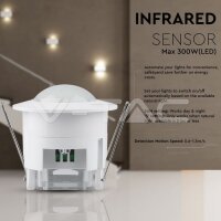 PIR CEILING SENSOR WHITE
