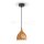 ROSE GOLD PENDANT LIGHT HOLDER - 170 CMS
