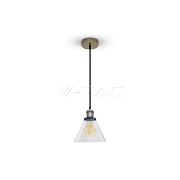 GLASS PENDANT LIGHT TRANSPARENT