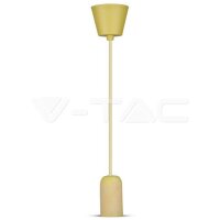 CONCRETE PENDANT LIGHT YELLOW