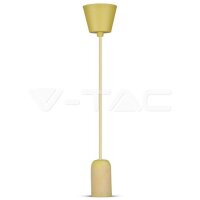 CONCRETE PENDANT LIGHT YELLOW