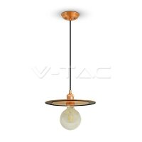 METAL PENDANT LIGHT ROSE GOLD