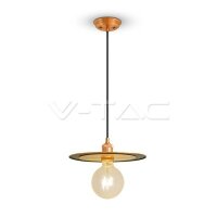 METAL PENDANT LIGHT ROSE GOLD