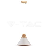 ALUMINUM PENDANT LIGHT-WHITE