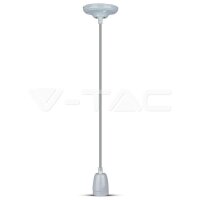 HIGH FREQUENCY PORCELAIN LAMP HOLDER E27-GREY