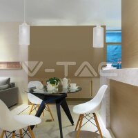 MATT WHITE PENDANT LIGHT WITH WHITE CANOPY