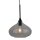 MODERN GLASS SLEEK BLACK GLASS PENDNAT LIGHT D:280