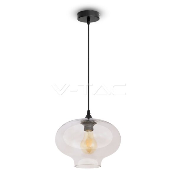 GLOBE ARTISTIC GLASS PENDANT LIGHT -TRANSPARENT ?280