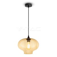 GLOBE ARTISTIC GLASS PENDANT LIGHT -TRANSPARENT ?280