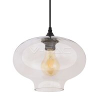 GLOBE ARTISTIC GLASS PENDANT LIGHT -TRANSPARENT ?280