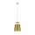 7W LED PENDANT LIGHT(ACRYLIC)-GOLD LAMPSHADE 120*190mm
