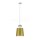 7W LED PENDANT LIGHT(ACRYLIC)-GOLD LAMPSHADE 3000K 120*190mm