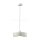 7W LED PENDANT LIGHT(ACRYLIC)-WHITE LAMPSHADE 3000K 340*190mm
