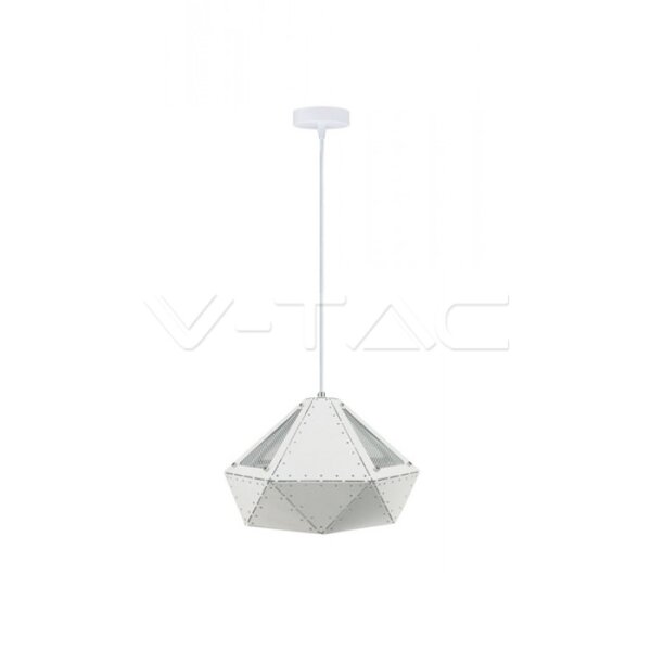 PASTEL PRISM WHITE PENDANT LIGHT-D:310*180MM