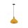 PASTEL WOODEN PRISM YELLOW PENDANT LIGHT-D:320*270MM