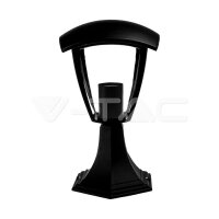 STAND LAMP MATT BLACK CLEAR COVER  IP44