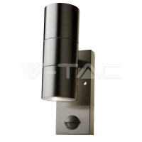 GU10 WALL FITTING WITH SENSOR  BOD -2WAY IP44