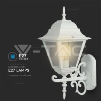 WALL LAMP LARGE -MATT WHITE(UP) IP44