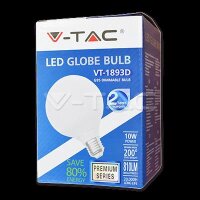 BULB 10W G95 ?27 THERMOPLASTIC 6000K