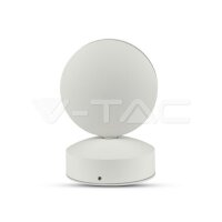 7W LED WALL LIGHT 4000K IP65 WHITE BODY
