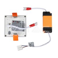 15W LED FRAMELESS PANEL SQUARE 6000K