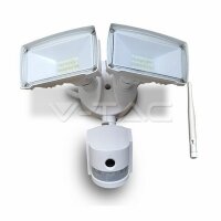 18W LED FLOODLIGHT WITH WIFI SENSOR CAMERA WHITE 6000K