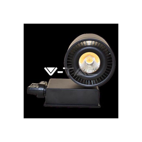 33W LED TRACK LIGHT BLACK BODY COB CRI95 5000K