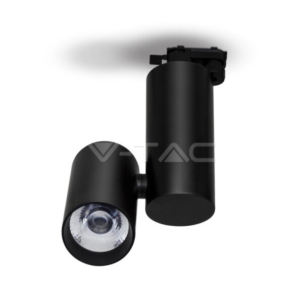 30W LED TRACKLIGHT 6400K BLACK BODY,5YRS WARRANTY