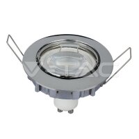 GU10 FITTING ROUND MOVABLE CHROME SOCKET FOR GU10...