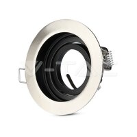 GU10 FITTING ROUND SATIN NICKLE SOCKET FOR GU10 NOT...