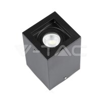 GU10 FITTING SURFACE SQUARE BLACK SOCKET FOR GU10...
