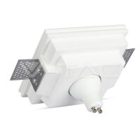 G10-GYPSUM FITTING-SQ-WHITE