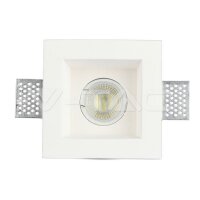 G10-GYPSUM FITTING-SQ-WHITE