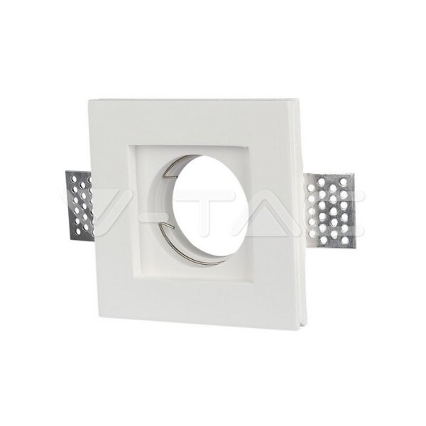 G10-GYPSUM FITTING-SQ-WHITE