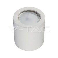 1XGU10 FITTING ROUND - WHITE