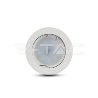 1XGU10 FITTING ROUND - WHITE