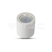 1XGU10 FITTING ROUND - WHITE